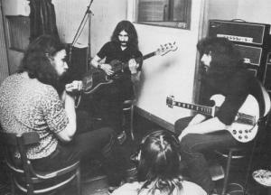 Black Sabbath in the studio in 1970